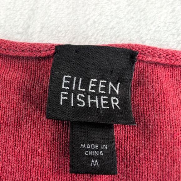 Eileen Fisher Silk Cashmere Stretch Tunic MinimalistLuxe Burnt Orange Women's M - Picture 2 of 7